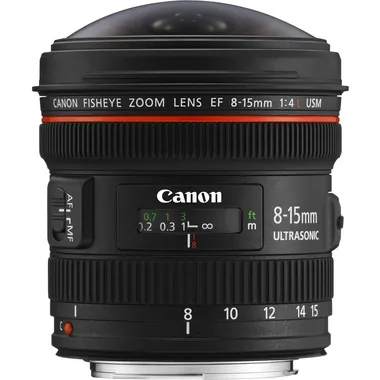 Canon EF 8-15mm f/4L Fisheye USM