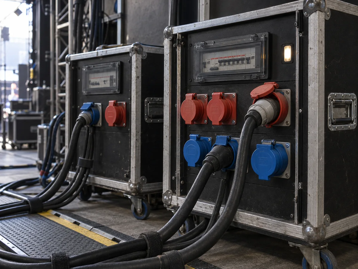 Illustration: power distribution cabinets